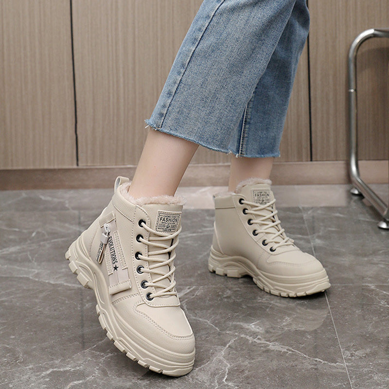 Arlena™ | Waterproof Winter Lace-Up Boots